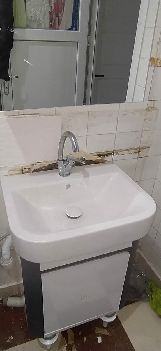 Lavabo gideri açma